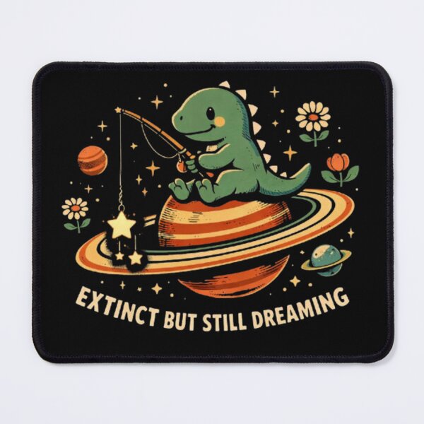 Item preview, Extinct but Still Dreaming – Star Fishing Dinosaur designed and sold by Dogandesighn.
