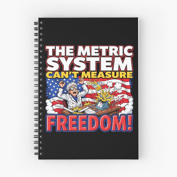Item preview, The Metric System Can't Measure Freedom Funny 4th of July USA Pride designed and sold by Redgiant87x.