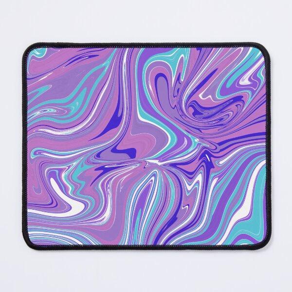 Item preview, Purple Marble Swirl Abstract Pattern | Pastel Fluid Art Design designed and sold by GemniShop.