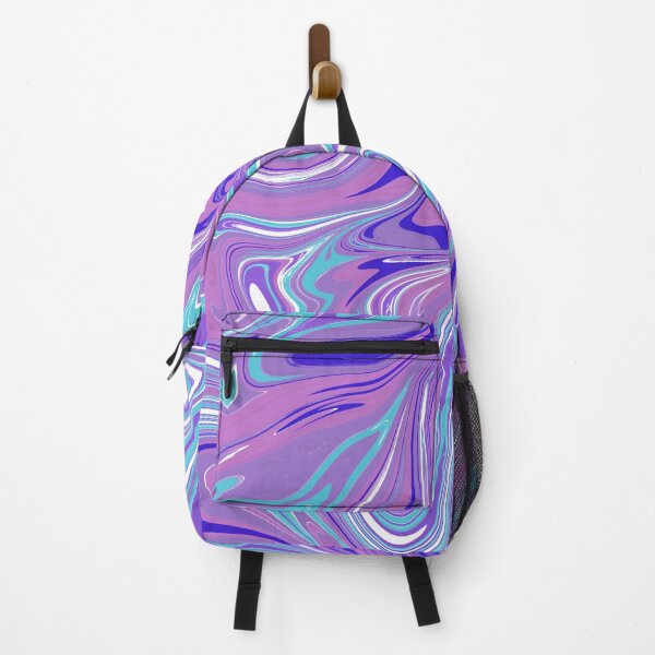 Item preview, Purple Marble Swirl Abstract Pattern | Pastel Fluid Art Design designed and sold by GemniShop.