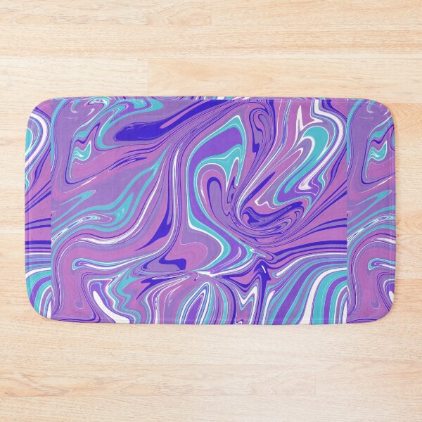 Item preview, Purple Marble Swirl Abstract Pattern | Pastel Fluid Art Design designed and sold by GemniShop.