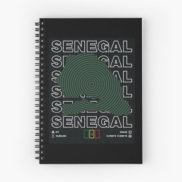 Item preview, Senegal Minimal Map designed and sold by Atlas-Array.
