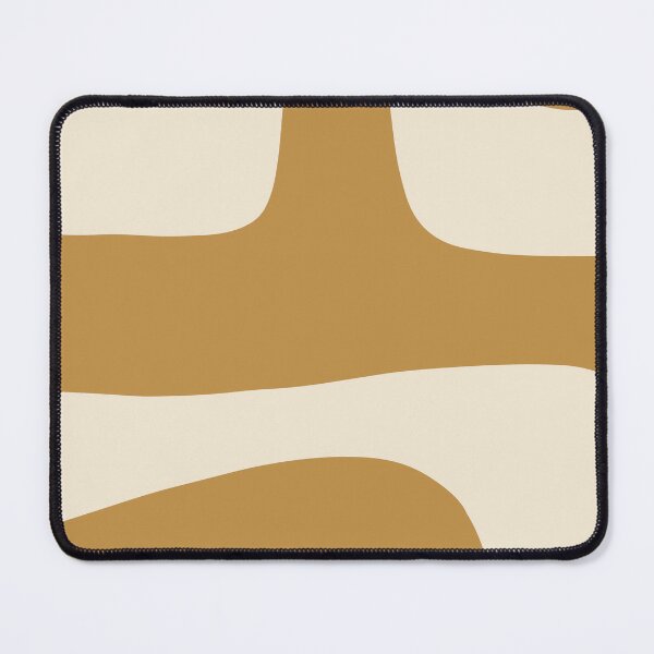 Item preview, Mustard Yellow Modern Abstract Shapes designed and sold by NicoleYoungStudio.