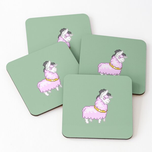 Aperçu de l'œuvre Petit lama avec une bague en or créée et vendue par LlamaTrinkets.