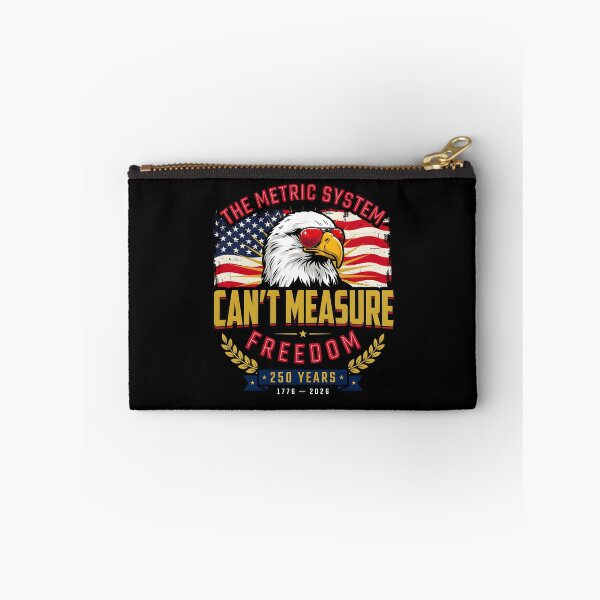 Item preview, The Metric System Can't Measure Freedom Funny 4th of July Historic 250th Anniversary designed and sold by Redgiant87x.