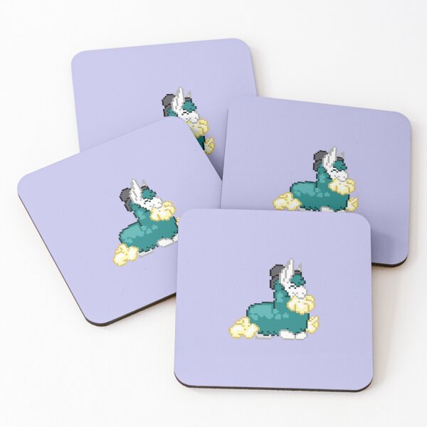 Item preview, Tiny Llama with Popcorn designed and sold by LlamaTrinkets.