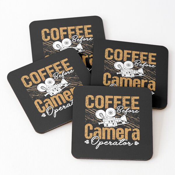 Item preview, Camera Operator Coffee Videographer Coffee Lover designed and sold by tshirtconcepts.