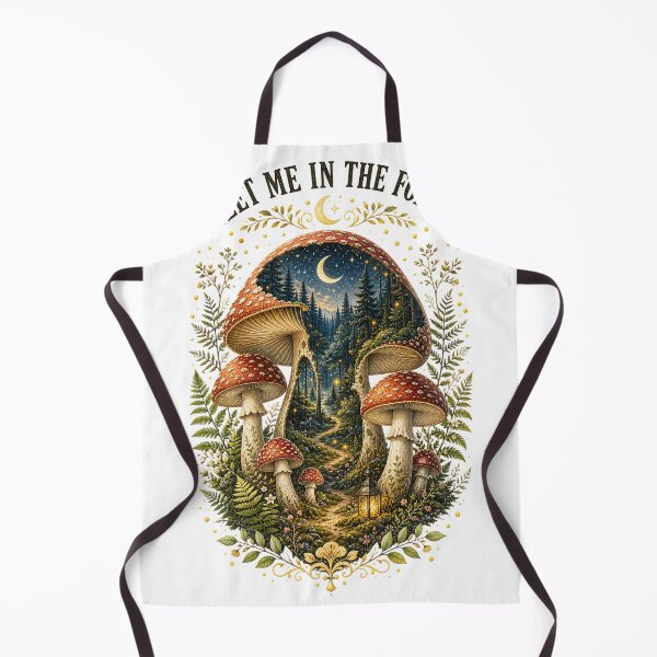 Item preview, Meet Me in the Forest Mushroom Cottagecore Design designed and sold by CatalystAI.