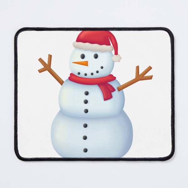 Item preview, Cute Snowman with Red Hat and Scarf designed and sold by DailyDoodlesBySumbul.