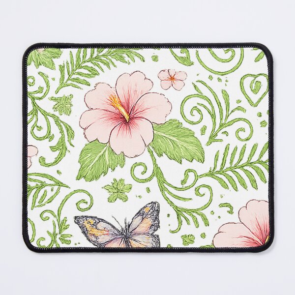 Item preview, Botanical Garden Pattern with Butterflies and Floral Elements designed and sold by Hookesmode.