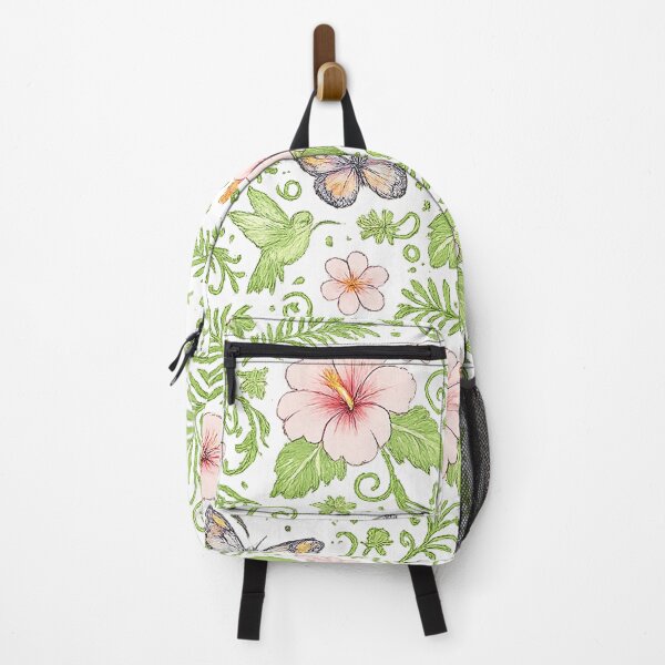 Item preview, Botanical Garden Pattern with Butterflies and Floral Elements designed and sold by Hookesmode.