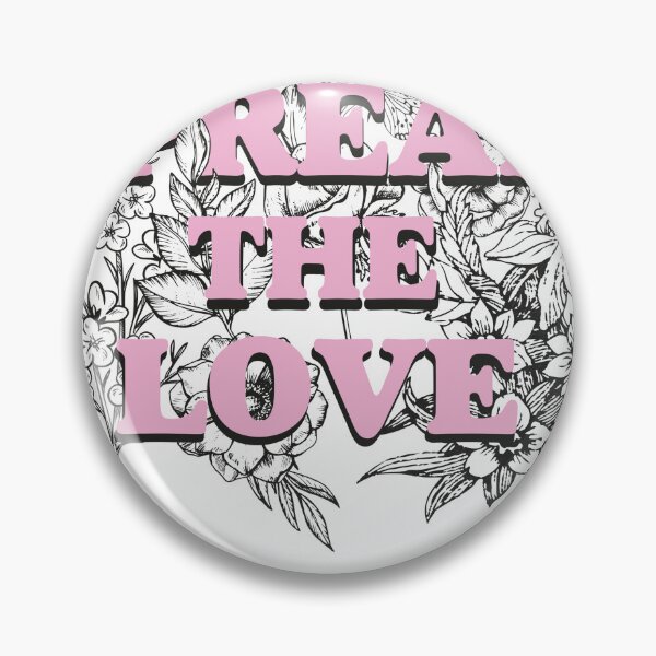 Item preview, Spread The Love Pink Floral Botanical Quote T-Shirt designed and sold by Atique Creations.