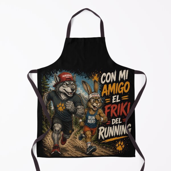 Item preview, Corriendo con mi amigo el friki del running designed and sold by Mangurrian Shop.
