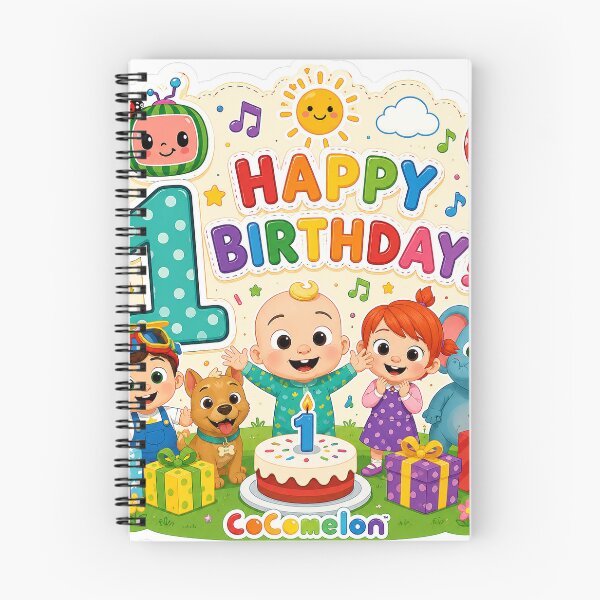 Item preview, CoComelon Birthday Sticker | Cute Kids Birthday Party Design designed and sold by NorthernDk_art .