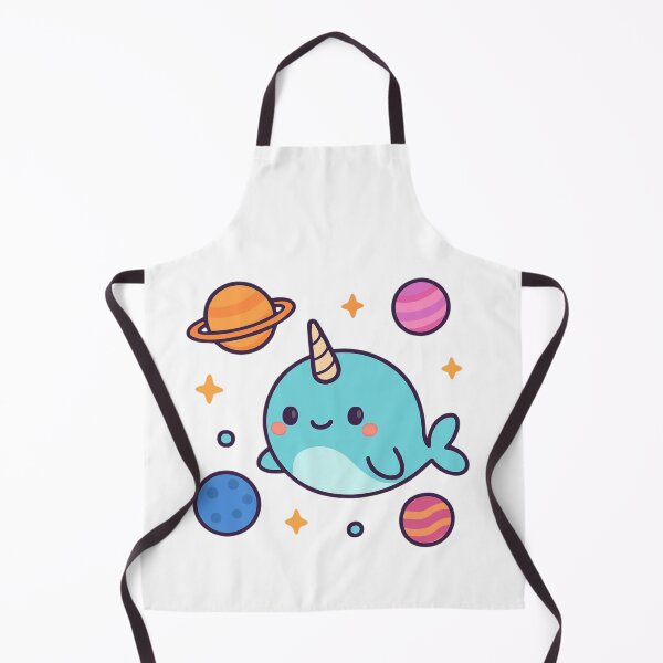 Item preview, Be Wonderfully Different Narwhal - Space Sticker designed and sold by foryouandyours.