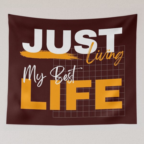 Item preview, Best Life Aesthetic | Inspirational Typography designed and sold by Rixben.