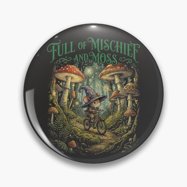 Item preview, Whimsical, full of mischief and moss designed and sold by Applecrunch.