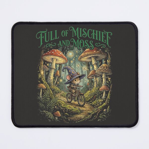 Item preview, Whimsical, full of mischief and moss designed and sold by Applecrunch.