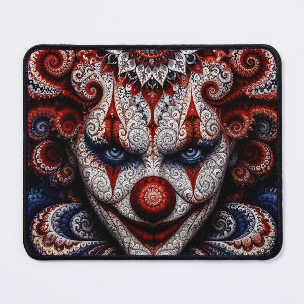 Item preview, Fractal Mandala Clown designed and sold by hyperbeast store.