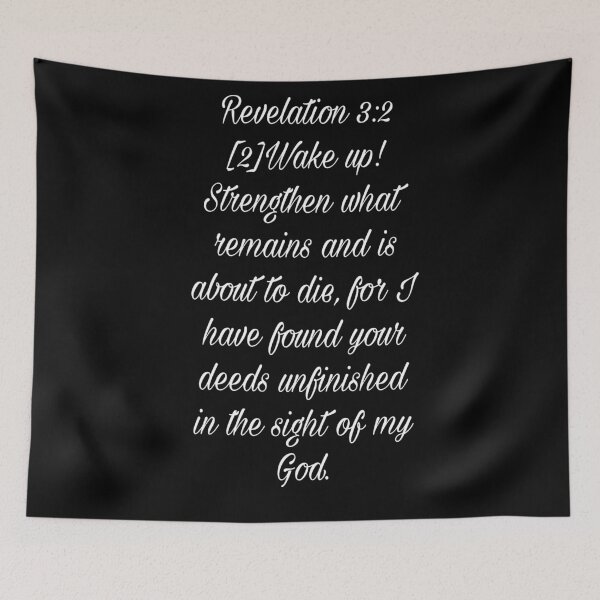 Item preview, revelation 3:2 designed and sold by Nikeocean.
