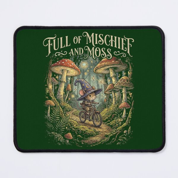 Item preview, Whimsical, full of mischief and moss designed and sold by Applecrunch.