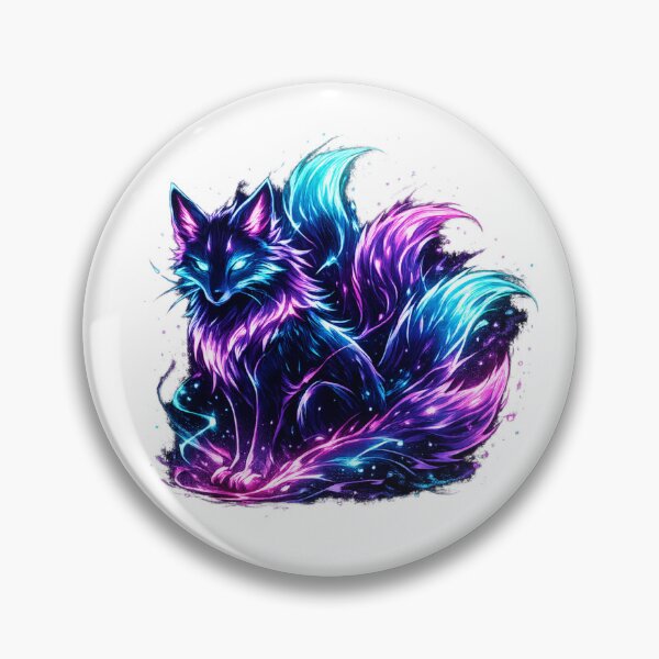 Item preview, Neon Spirit Fox designed and sold by Mysthor-Designs.