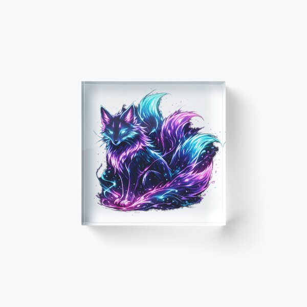 Item preview, Neon Spirit Fox designed and sold by Mysthor-Designs.
