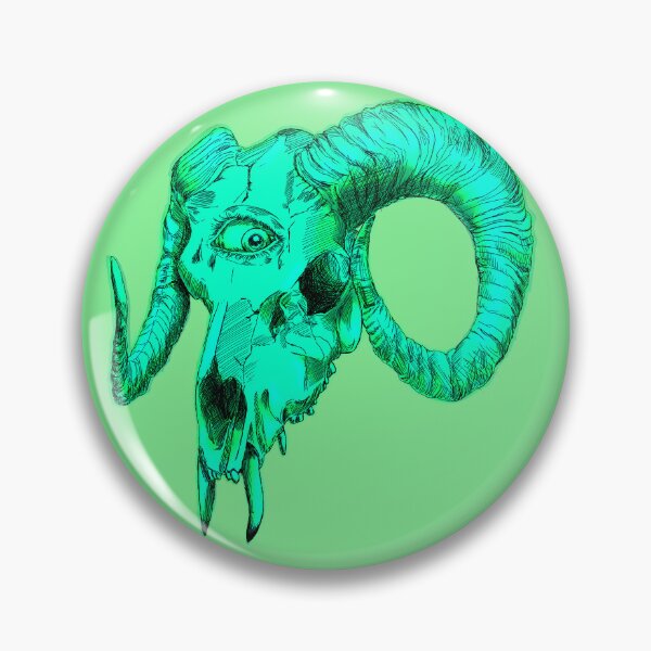 Item preview, SCAPEGOAT NECROMANTIC EMERALD  designed and sold by dusty raccoon.