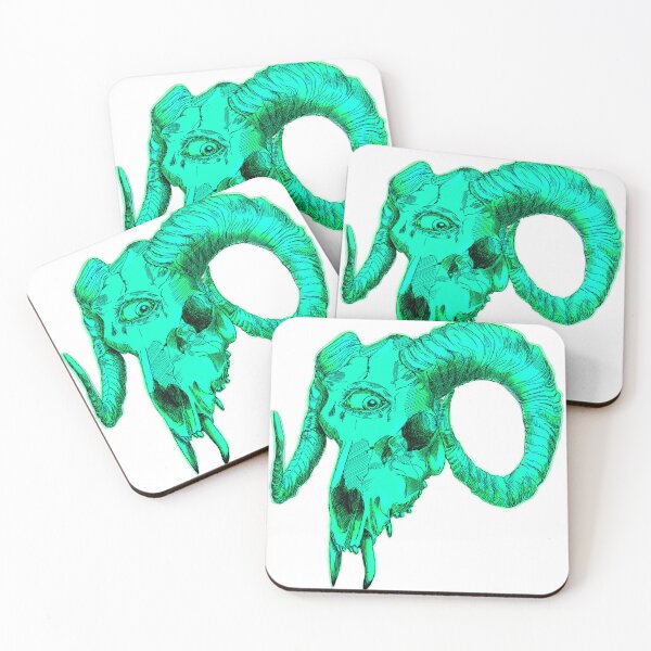 Item preview, SCAPEGOAT NECROMANTIC EMERALD  designed and sold by dusty raccoon.