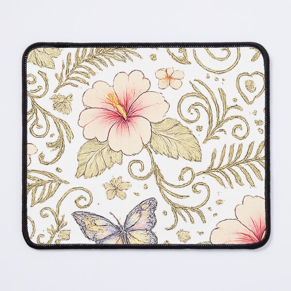 Item preview,  Botanical Garden Pattern with Butterflies and Floral Elements designed and sold by Hookesmode.