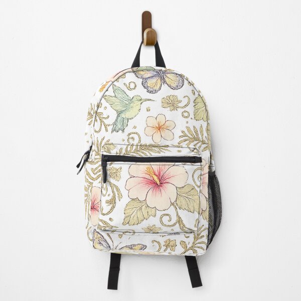 Item preview, Botanical Garden Pattern with Butterflies and Floral Elements designed and sold by Hookesmode.