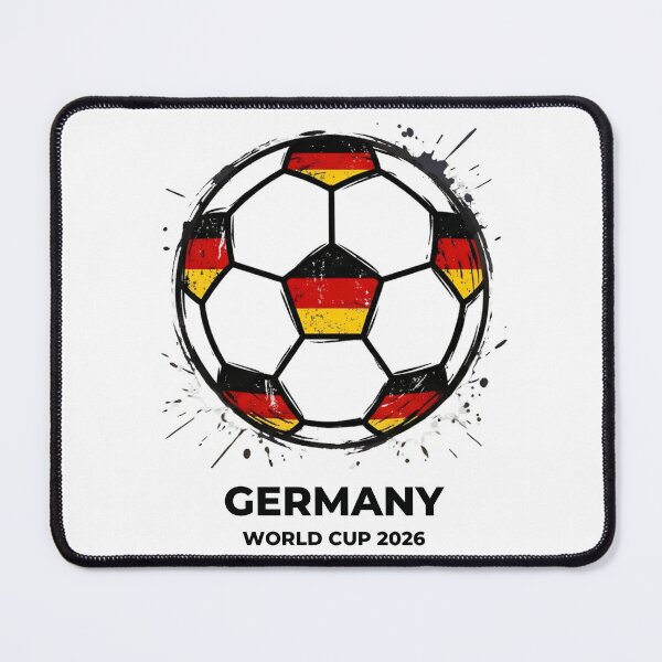 Item preview, Germany Soccer Ball Flag - World Cup Ball Series 2026 designed and sold by DesignLab13.