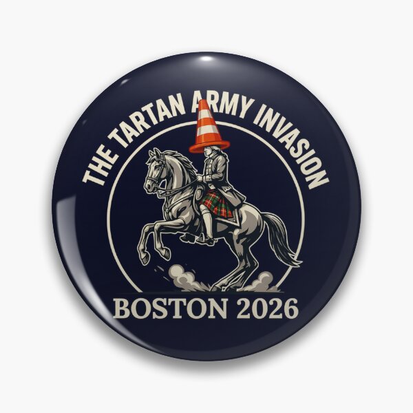Item preview, The Tartan Army Boston Invasion 2026 designed and sold by CELTIC-DESIGNS.