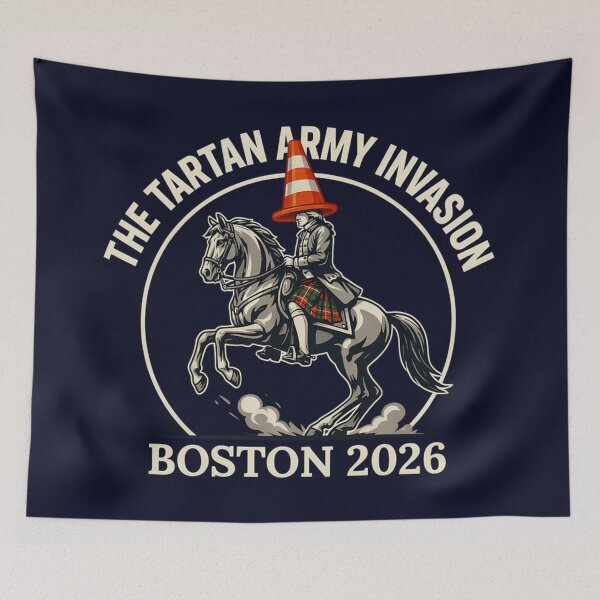 Item preview, The Tartan Army Boston Invasion 2026 designed and sold by CELTIC-DESIGNS.