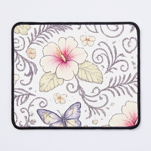 Item preview, Botanical Garden Pattern with Butterflies and Floral Elements designed and sold by Hookesmode.