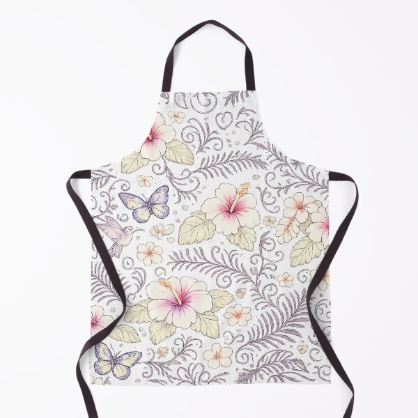 Item preview, Botanical Garden Pattern with Butterflies and Floral Elements designed and sold by Hookesmode.