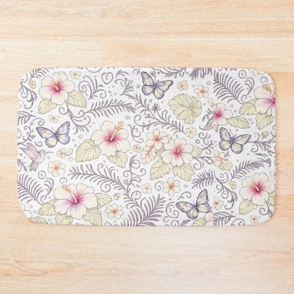 Item preview, Botanical Garden Pattern with Butterflies and Floral Elements designed and sold by Hookesmode.