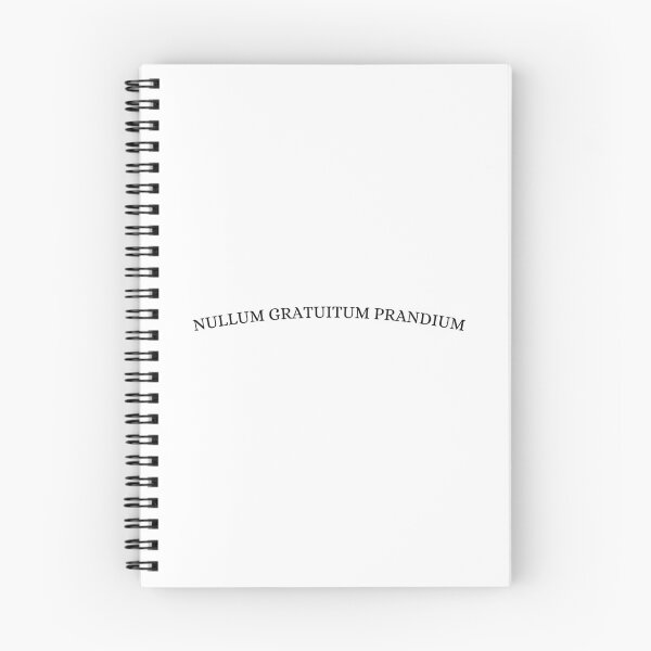 Item preview, "NULLUM GRATUITUM PRANDIUM" - Garett Graham Tattoo designed and sold by DreamsPortal.