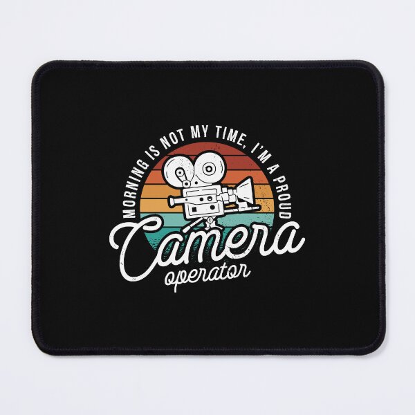 Item preview, Camera Operator Morning Is Not My Time Filmmaker designed and sold by tshirtconcepts.