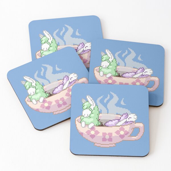 Item preview, Tiny Llamas with a Cup of Tea designed and sold by LlamaTrinkets.