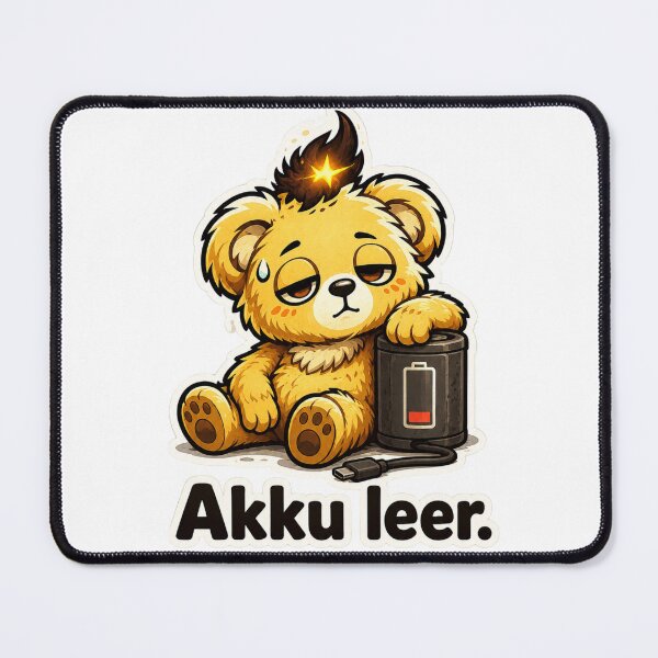 Item preview, Akku Leer Technician Humor designed and sold by WattSarkasmus.