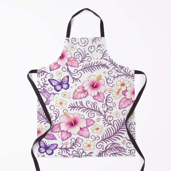 Item preview, Botanical Garden Pattern with Butterflies and Floral Elements designed and sold by Hookesmode.