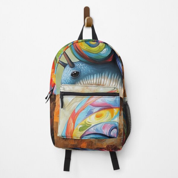 Item preview, Colorful Rainbow Snail | Cute Multicolor Snail Art Design designed and sold by WordPlayStudio.