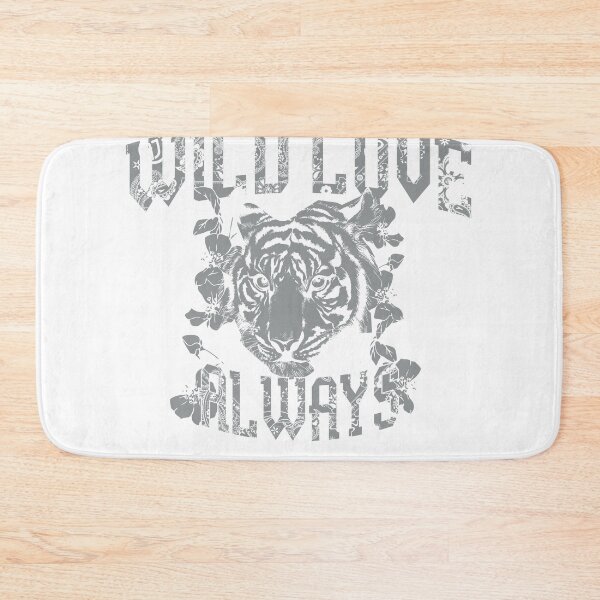 Item preview, Wild Love Always Tiger Paisley Floral Monochrome T-Shirt designed and sold by Atique Creations.