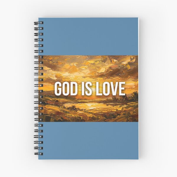 Item preview, God Is Love Impasto Oil Painting Aesthetic designed and sold by RRRShop.