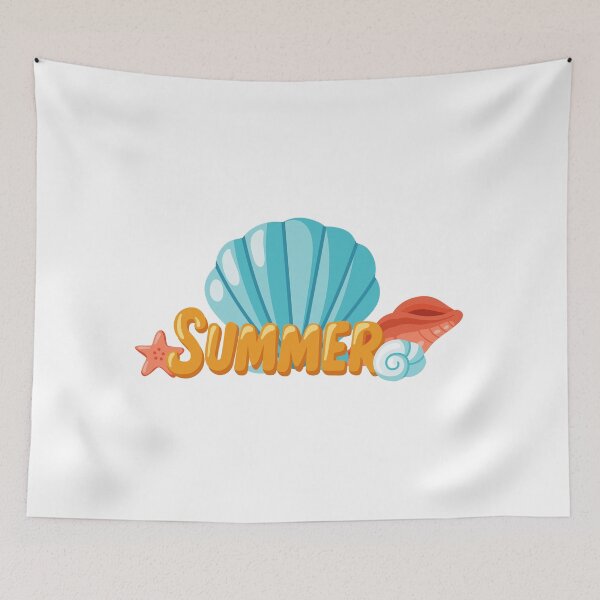 Item preview, Summer Seashell Lettering designed and sold by EvLip-Artist.