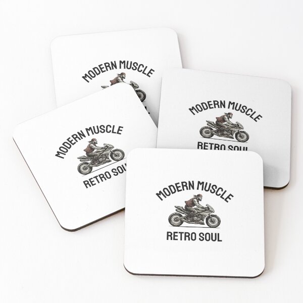 Item preview, Modern Muscle Retro Soul Biker  designed and sold by RamjoVerse.