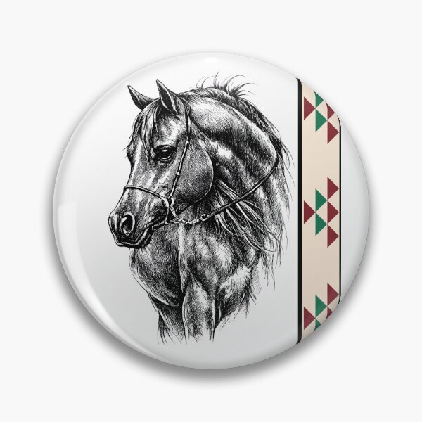 Item preview, Arabian Horse & Emirati Sadu designed and sold by nuskhah UAE.