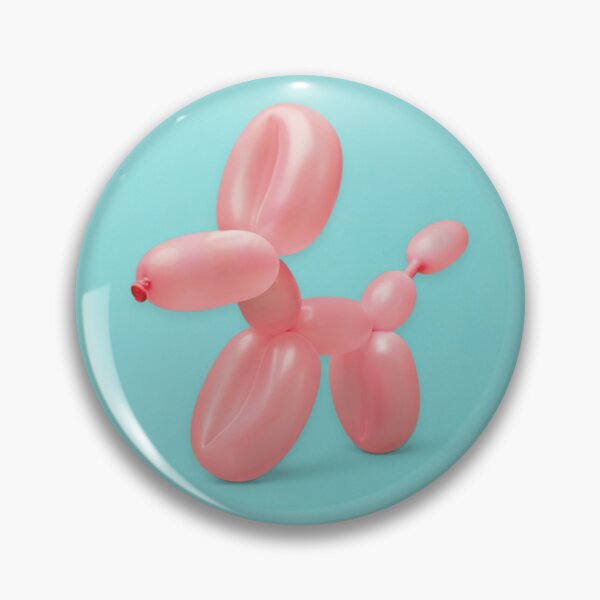 Item preview, Pink Balloon Dog Pop Art Design Modern Contemporary designed and sold by Volt Junkies.