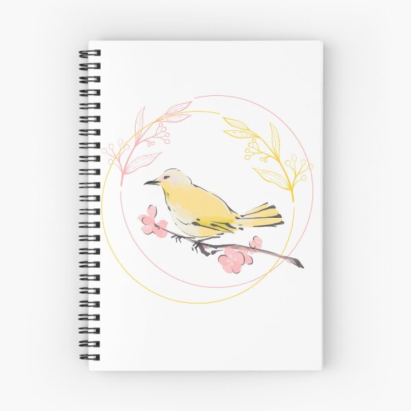 Item preview, Bird With Spring Flower. designed and sold by Dinasshop.